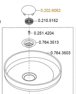 Hříbek/víčko do plivátka