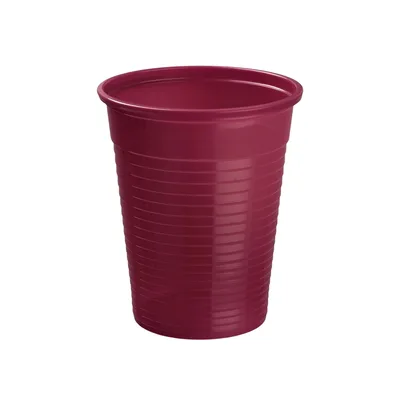 Akzenta Top Cups Burgundy plastové jednorázové kelímky 50 ks