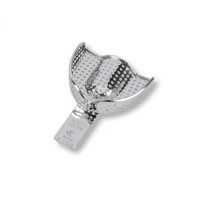 Algilock otiskovací lžíce kovové horní perforovaná L 1ks