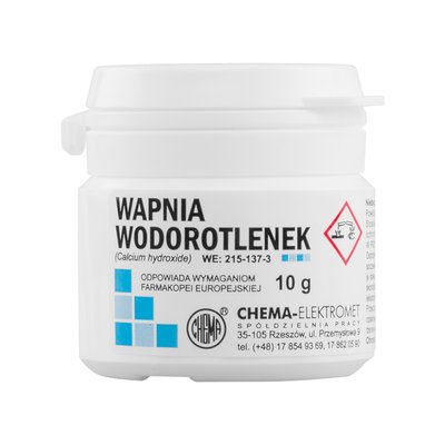 Wodorotlenek wapnia 10 g Chema