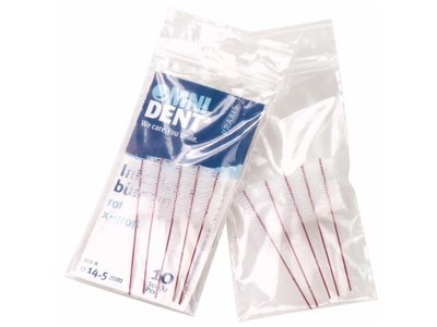 OMNI Mezizubní kartáčky IDB, červené, x-velké