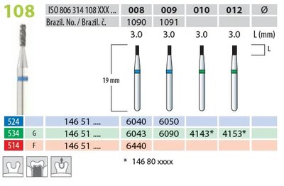 Brousek diamantovaný T 806.314.108.524.009