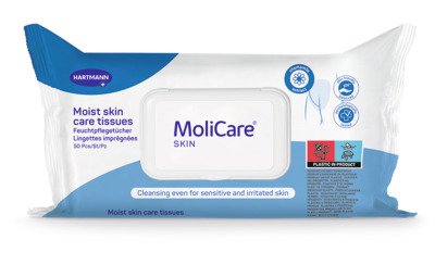 MoliCare Skin čisticí ubrousky 50 ks