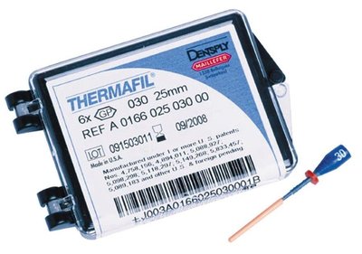 Thermafil 6szt. 25mm 20 Maillefer