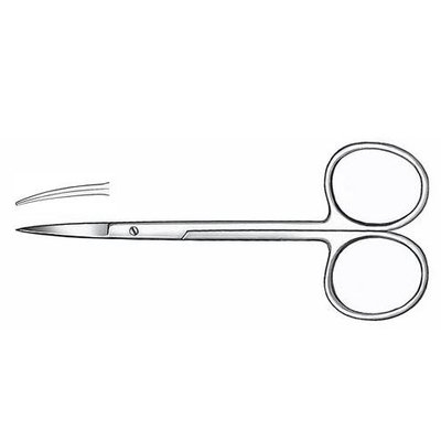 Nůžky na dáseň 10,5 cm zakřivené