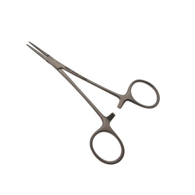 Svorka Micro-Mosquito na cévy zahnutá; 12cm