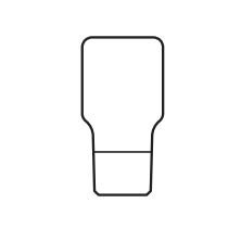 Váleček vhojovací std. žlutý 4,1/gingiva 5 mm 1 ks