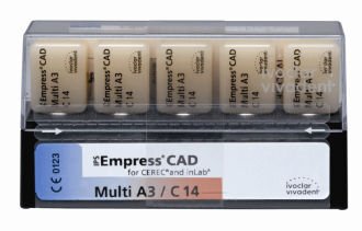 IPS Empress CAD Multi bloky A3,5 C14, 5ks