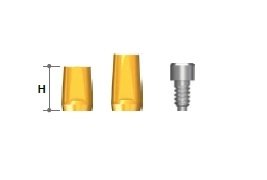 MEGAGEN AR Flat EZ Post cylinder - H=7 mm