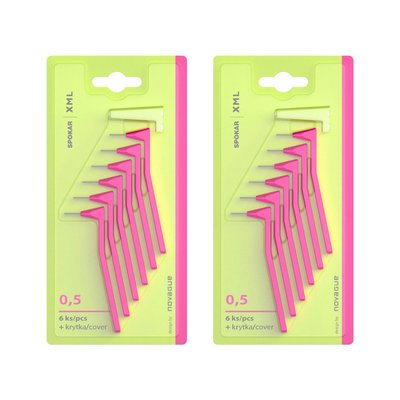 Spokar XML 0,5 mezizubní kartáček 2×6 ks