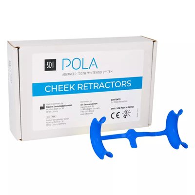 SDI Pola Rozwieraki policzkowe Cheek Retractor niebieskie 5szt