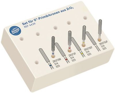 0° Primary Crowns ZrO2 Set