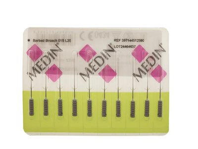 Barbed Broach 015 L25