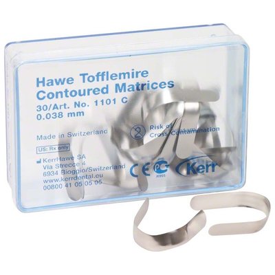Matrice Hawe Tofflemire Contoured 0,038mm 30ks