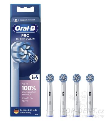 Oral-B PRO Sensitive Clean EB60X-6 náhradní kartáčky, 6ks