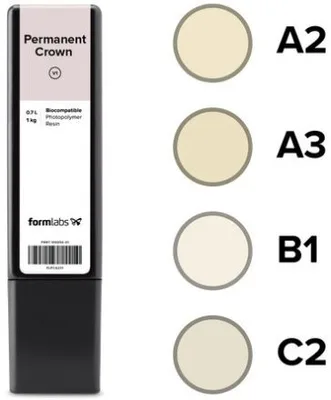 FormLabs Permanent Crown B1