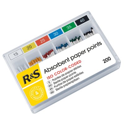 Papírové čepy R&S, 200ks č.20