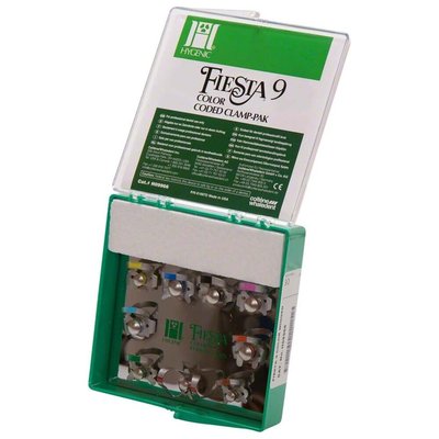 Fiesta spony s křidélky set 9ks