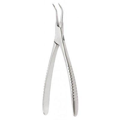 Kleště k odstranění kořenových nástrojů zahnuté 13,5