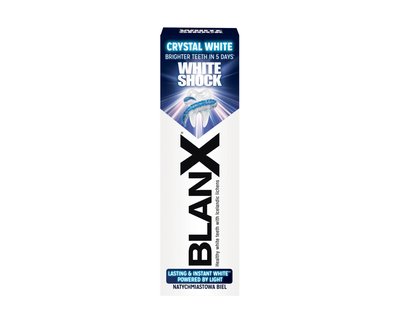 BlanX White Shock Crystal White zubní pasta 75 ml