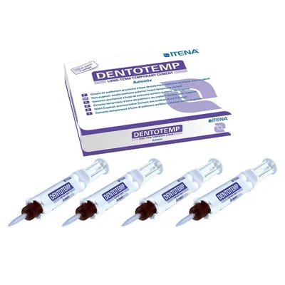 DentoTemp - cement, 4x5ml automix value pack