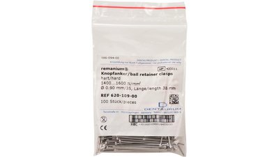 remanium® Knopfanker - Packung 100 Stück Ø 0,70 mm