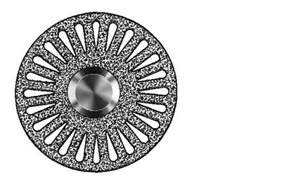 Diamant disk oboustr. perforace D44,5mm 220