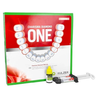 Charisma Diamond ONE zestaw 4 g x 2 szt. + Gluma Bond 4 ml Kulzer