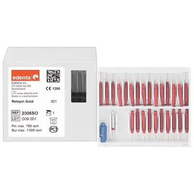 Retopin Gold - parapulpální čepy, economy set