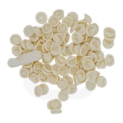 Náprstníky latex bez pudru, vel. L