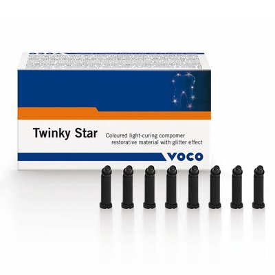 Twinky Star Caps - Zlatý