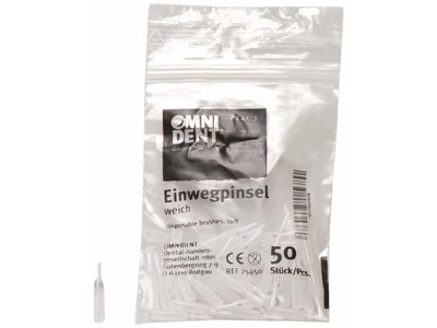 OMNI Jednorázové štětečky transparentní, měkké