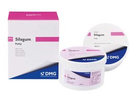 Silagum Putty - Packung 262 ml Basispaste, 262 ml Katalysatorpaste, Fast