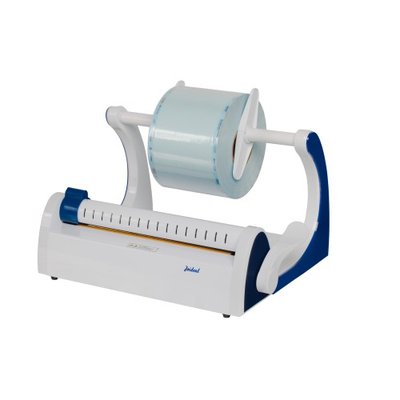 Svářečka sterilizačních rolí, plastovo-ocelová konstrukce