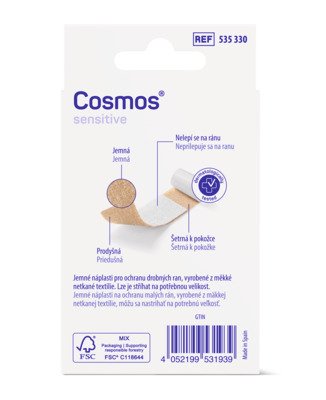 Cosmos Soft jemná náplast 6 × 10 cm 5 ks