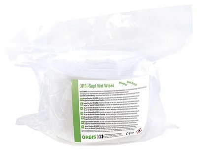 ORBIS ORBI-Sept Wet Wipes vlhčené ubrousky, s alkoholem, Soft, L, 28 × 30 cm, cool fresh, 90 ks
