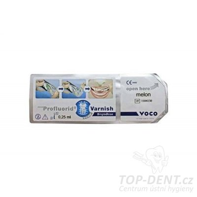 VOCO Profluorid® Varnish jednorázové štětečky (meloun) 50 x 0,40ml