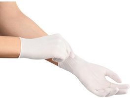 Peha-soft® nitrile white - Packung 200 Stück puderfrei, weiß, S