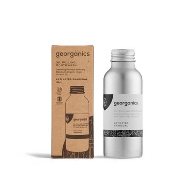 Georganics Activated Charcoal ústní voda 100 ml