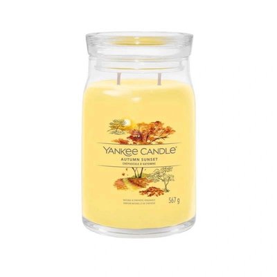 Yankee Candle Signature velká 2 knoty 567g Autumn Sunset