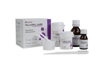 Villacryl Hard proszek 60g+płyn 40g+ wytrawiacz10ml+utwardzacz 40g