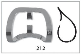 Fit Kofferdam spona Ivory č. 212
