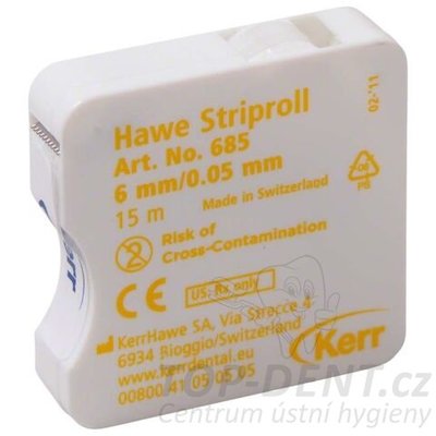 Kerr Hawe Striproll transparentní pásková matrice 6 mm/0.05 mm, 15m