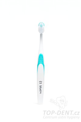 Bluem® Kids dětský zubní kartáček ultra soft (tyrkysový), 1ks