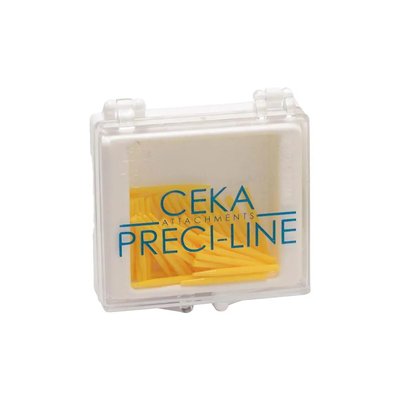 Alphadent Ceka Preci Post CC Kořenové Čepy Žlutá 50ks