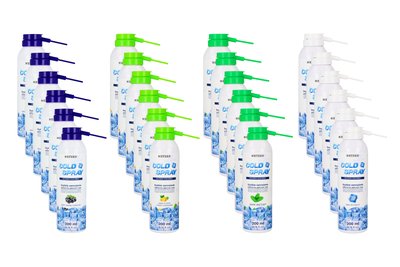 Cold Spray 200 ml x 6 szt. METZER - cytryna i trawa cytrynowa