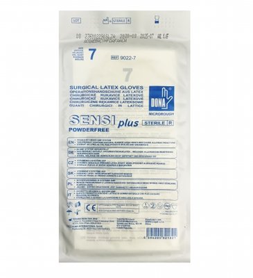 Sterilní rukavice DONA SENSI Plus, latex PF - vel. 6,5 - 1 pár