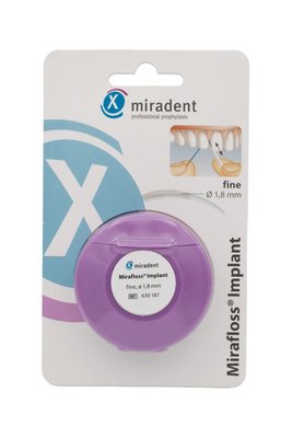 Miradent Mirafloss Implant Fine zubní nit 45 ks