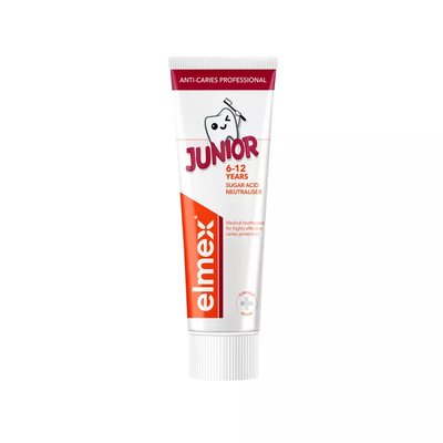 ELMEX JUNIOR ANTI-CARIES PROFESSIONAL pasta do zębów dla dzieci 6-12lat 75ml