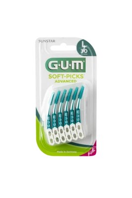 GUM Soft-Picks Advanced LARGE masážní mezizubní kartáčky, 30 ks